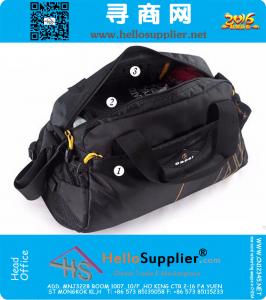 Hommes Gym Sacs de Formation Forfait PVC Bagages Voyage Sport Sac de Sac à Main pour Hommes Imperméable Solide Voyage Duffel