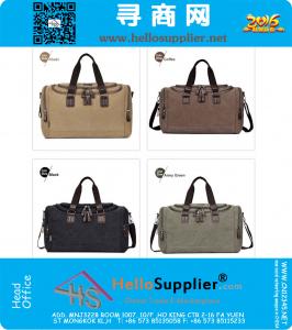 Canvas Heren Reistassen Grote Zachte Outdoor Trolley Schoudertas Fashion Leisure Crossbody Messenger Bags