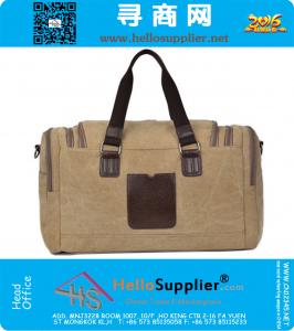 Canvas Heren Reistassen Grote Zachte Outdoor Trolley Schoudertas Fashion Leisure Crossbody Messenger Bags