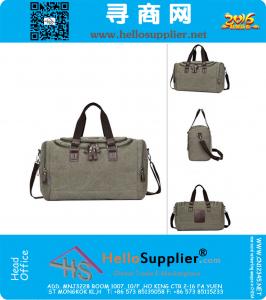Canvas Heren Reistassen Grote Zachte Outdoor Trolley Schoudertas Fashion Leisure Crossbody Messenger Bags