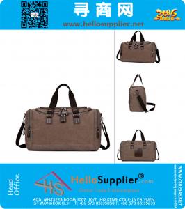 Canvas Heren Reistassen Grote Zachte Outdoor Trolley Schoudertas Fashion Leisure Crossbody Messenger Bags