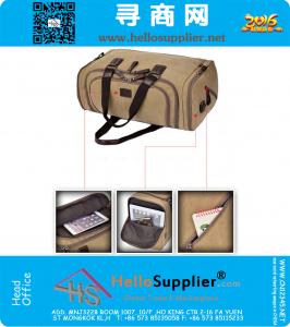 Canvas Heren Reistassen Grote Zachte Outdoor Trolley Schoudertas Fashion Leisure Crossbody Messenger Bags