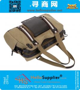 Heren Reistas Canvas Pu Leder Zachte Mode Reis Plunjezakken Grote Schouder Handtassen Merk Bagage Sporttas