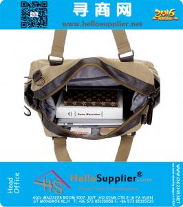 Heren Reistas Canvas Pu Leder Zachte Mode Reis Plunjezakken Grote Schouder Handtassen Merk Bagage Sporttas