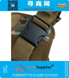 Tactical Military Hunting Mag Pouch mano derecha para Pistola Gun Drop Leg muslo Holster bolsa bolsa