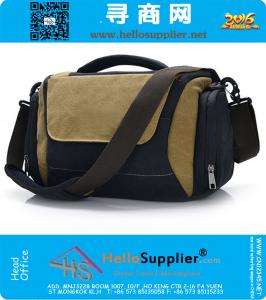 Borsa a tracolla vintage Grande borsa di tela grande Borsa a tracolla fotocamera Crossbody per Nikon Security Gear Camera Pack Bag