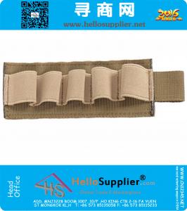 Tactische Shotgun Butt Shell Reload Cartridge Houder Militaire Portable Airsoft Bullet Pouch Shotshell Ammo pack carrier