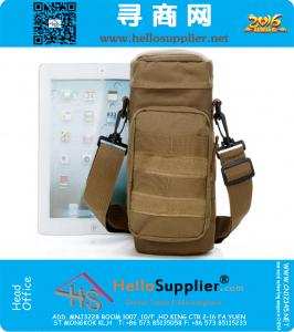 Molle al aire libre bolsa de hombro táctico Gear Gear botella de agua caldera cintura mochila para fanáticos del ejército
