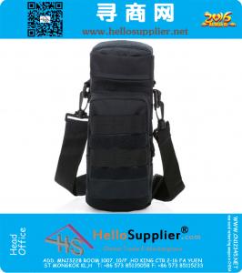 Molle al aire libre bolsa de hombro táctico Gear Gear botella de agua caldera cintura mochila para fanáticos del ejército