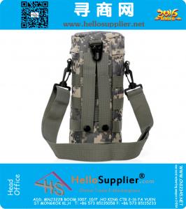 Molle al aire libre bolsa de hombro táctico Gear Gear botella de agua caldera cintura mochila para fanáticos del ejército