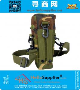 Tactische Reizen Molle Militaire Rits Waterfles Hydratatie Pouch Bag Outdoor camping Wandelen Tassen Heuptassen