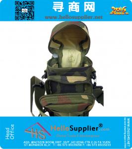 Tactische Reizen Molle Militaire Rits Waterfles Hydratatie Pouch Bag Outdoor camping Wandelen Tassen Heuptassen