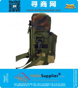 Tactische Reizen Molle Militaire Rits Waterfles Hydratatie Pouch Bag Outdoor camping Wandelen Tassen Heuptassen