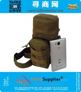 Tactische Reizen Molle Militaire Rits Waterfles Hydratatie Pouch Bag Outdoor camping Wandelen Tassen Heuptassen