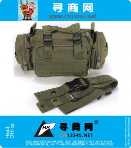 Utility Tactical Waist Pack Pouch Military Camping Hiking Outdoor Sport Ajustable Nylon Bolsa impermeable