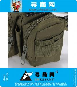Utility Tactical Waist Pack Pouch Military Camping Hiking Outdoor Sport Ajustable Nylon Bolsa impermeable