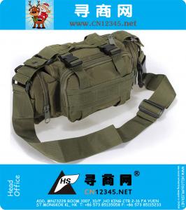 Utility Tactical Waist Pack Pouch Military Camping Hiking Outdoor Sport Ajustable Nylon Bolsa impermeable