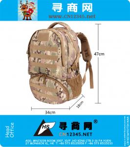 MOLLE Waterbestendig Multifunctionele Militaire Rugzak Buiten Tactische Rugzak Reistas Camping Wandelen Sporttas