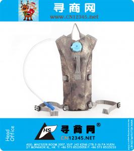 Bolsa de agua de senderismo mochila hidratación camelback nylon impermeable camuflaje militar Vejiga paquete de hidratación senderismo camping ciclismo