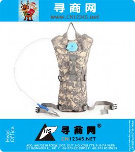 Bolsa de agua de senderismo mochila hidratación camelback nylon impermeable camuflaje militar Vejiga paquete de hidratación senderismo camping ciclismo