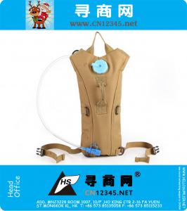 Bolsa de agua de senderismo mochila hidratación camelback nylon impermeable camuflaje militar Vejiga paquete de hidratación senderismo camping ciclismo