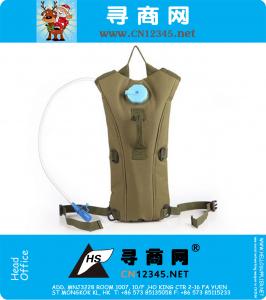 Bolsa de agua de senderismo mochila hidratación camelback nylon impermeable camuflaje militar Vejiga paquete de hidratación senderismo camping ciclismo
