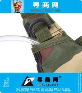Bolsa de agua de senderismo mochila hidratación camelback nylon impermeable camuflaje militar Vejiga paquete de hidratación senderismo camping ciclismo