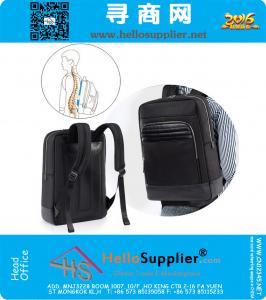 Beroemde merk zakelijke stijl heren kantoor rugzakken grote capaciteit nylon 16 inch laptop rugzak voor mannen mode college tas