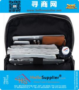 Beroemde merk zakelijke stijl heren kantoor rugzakken grote capaciteit nylon 16 inch laptop rugzak voor mannen mode college tas