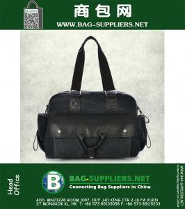 Nieuwe mode heren reistassen handige reizen canvas schoudertas mannen vrouwen casual handtas