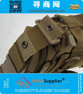 Tourbon nieuwe outdoor tactische multifunctionele militaire verstelbare enkele schoudertas zakjes molle tote tas met sterke duurzame gesp