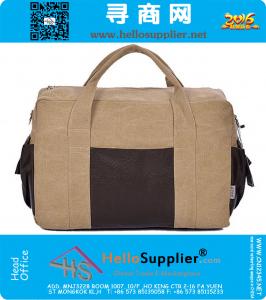 Mannen Messenger Bags Canvas Vintage Schoudertassen voor Mannen Handtassen Outdoor Heren Reistassen Aktetas Laptop