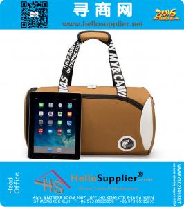 Heren canvas waterdicht reizen plunjezak Heren Handbagage Fitness reistassen Dames Weekend overnachting tas