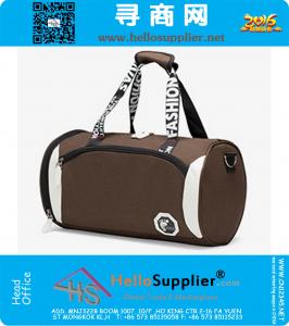 Heren canvas waterdicht reizen plunjezak Heren Handbagage Fitness reistassen Dames Weekend overnachting tas