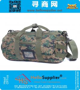 Mannen Vrouwen Molle Schouder Crossbody Vat Pack Militaire Tactische Plunjezak Buiten Sport Bagage Reistassen