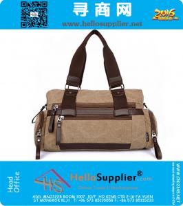 Casual multifunctionele mannen Reistassen Man outdoor Canvas schoudertassen Nieuwe mannen Messenger Bags
