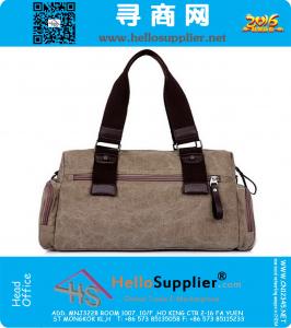 Casual multifunctionele mannen Reistassen Man outdoor Canvas schoudertassen Nieuwe mannen Messenger Bags