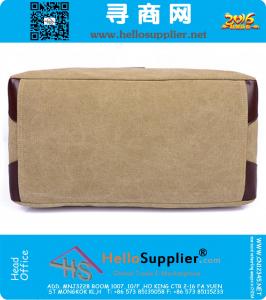 Canvas Heren Reistassen Grote Capaciteit Casual Schoudertas Plunjezak Mode Heren Dames Handtassen Weekend Reistas Bagage