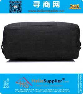 Mannen canvas reistassen grote capaciteit vrouwen reizen plunjezakken bagage outdoor waterdichte wandelen sport opvouwbare tas
