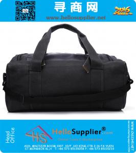 Mannen canvas reistassen grote capaciteit vrouwen reizen plunjezakken bagage outdoor waterdichte wandelen sport opvouwbare tas