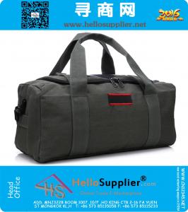 Mannen canvas reistassen grote capaciteit vrouwen reizen plunjezakken bagage outdoor waterdichte wandelen sport opvouwbare tas
