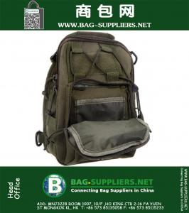 Mannen Vrouwen Outdoor Sport Camping Wandelen Trekking Tas Militaire Tactische Schouder Sporttas Army Green