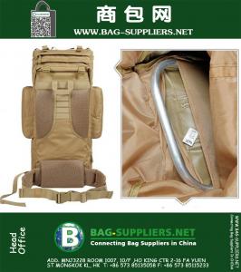 Mannen Vrouwen Unisex Outdoor Militaire Tactische Rugzak Camping Wandelen Tas Trekking Sport Rugzakken 100L
