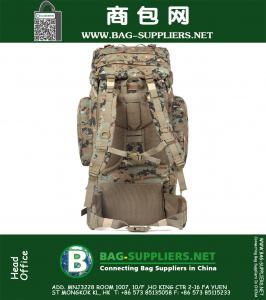 Mannen Vrouwen Unisex Outdoor Militaire Tactische Rugzak Camping Wandelen Tas Trekking Sport Rugzakken 100L