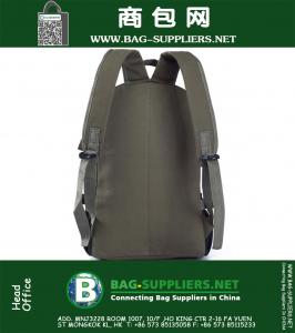 Mens Canvas Rugzak Multifunctionele Schooltas Buiten Fietsen Rugzak Reistas 14 Inches Laptop