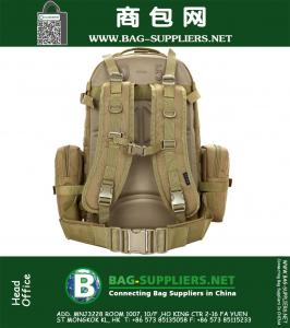 50L Molle Tactical Assault Outdoor Militaire Rugzakken Rugzak Camping Tas Large Hiking Rugzak Tactische uitrusting
