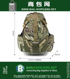 Tactische Camo Outdoor Militaire Rugzakken Rugzak Klimmen Wandelen Kamperen Tas Grote capaciteit, teflon waterdicht slijtvast