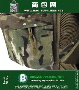Tactische Camo Outdoor Militaire Rugzakken Rugzak Klimmen Wandelen Kamperen Tas Grote capaciteit, teflon waterdicht slijtvast