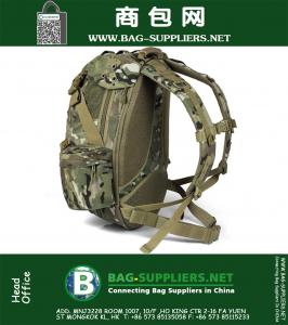 Tactische Camo Outdoor Militaire Rugzakken Rugzak Klimmen Wandelen Kamperen Tas Grote capaciteit, teflon waterdicht slijtvast