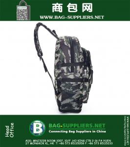 Grote vintage camouflage canvas tas militaire school rugzak vintage rugzak voor mannen rugzak casual jacht rugzak